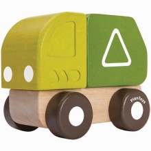 Mini camion de recyclage  par Plan Toys