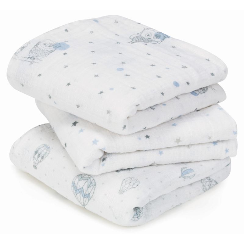 Lot de 3 langes Night sky (70 x 70 cm) aden + anais