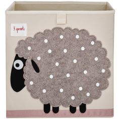Cube de rangement en tissu Mouton - 3 sprouts