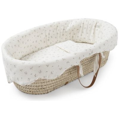 Habillage pour couffin Little Cloud Roseberry Babyshower