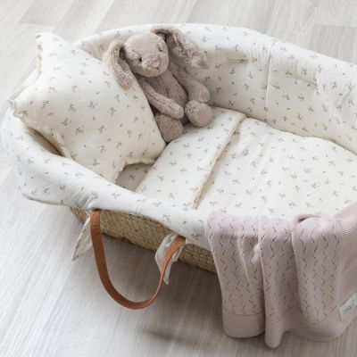 Habillage pour couffin Little Cloud Roseberry