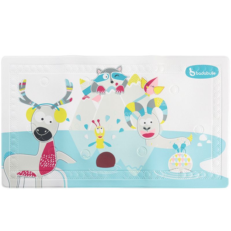 Tapis de baignoire avec témoin de température Montagne Badabulle