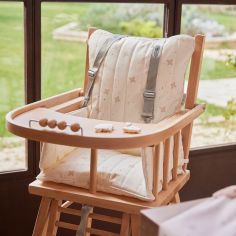 Chaise haute traditionnelle André fixe