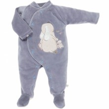 Pyjama chaud Wapi gris (6 mois : 67 cm)  par Noukie's