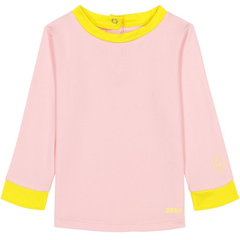 Tee-shirt manches longues anti-UV Pop pink (12 mois) KI et LA