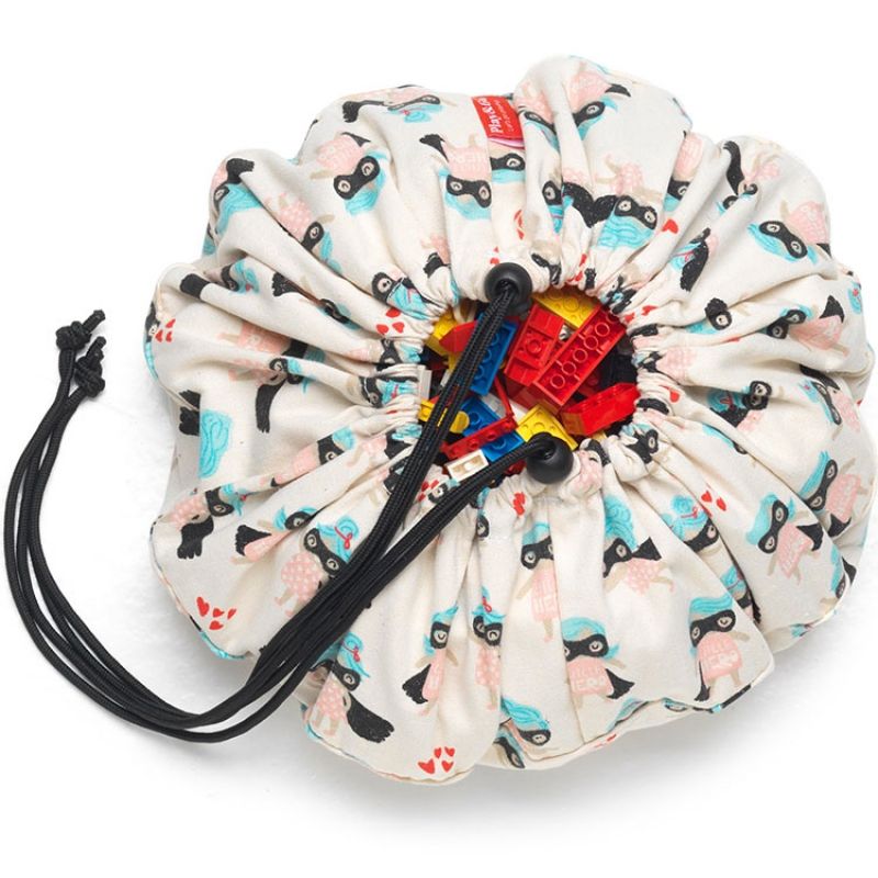 Sac à jouets 2 en 1 Noomad Mini Supergirl Play&Go Produit 3
