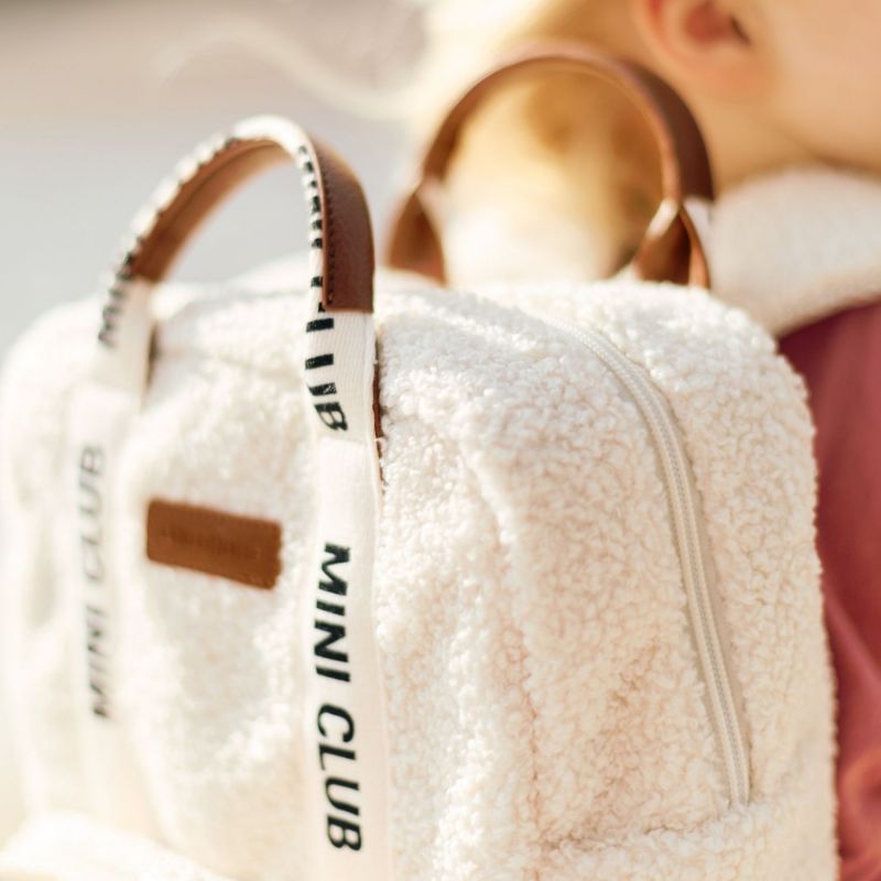 Sac à dos enfant Mini Club Signature Teddy Offwhite Childhome Ambiance 6