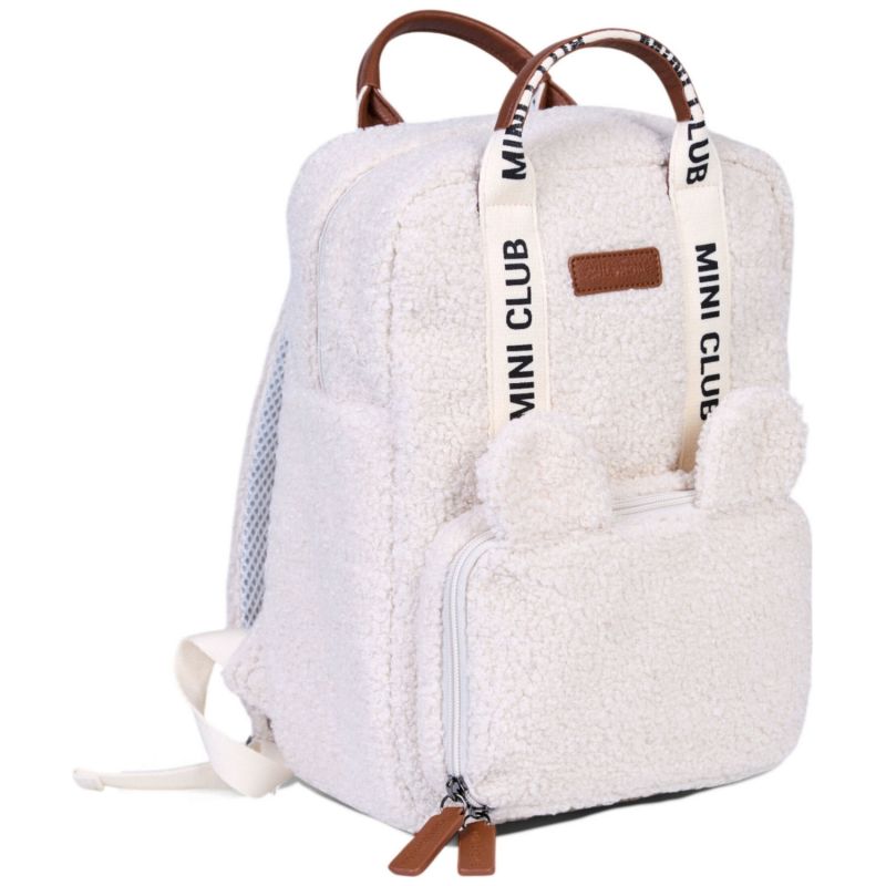 Sac à dos enfant Mini Club Signature Teddy Offwhite Childhome Produit 7