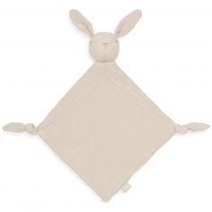 Doudou attache sucette Bunny Ears Nougat - Jollein