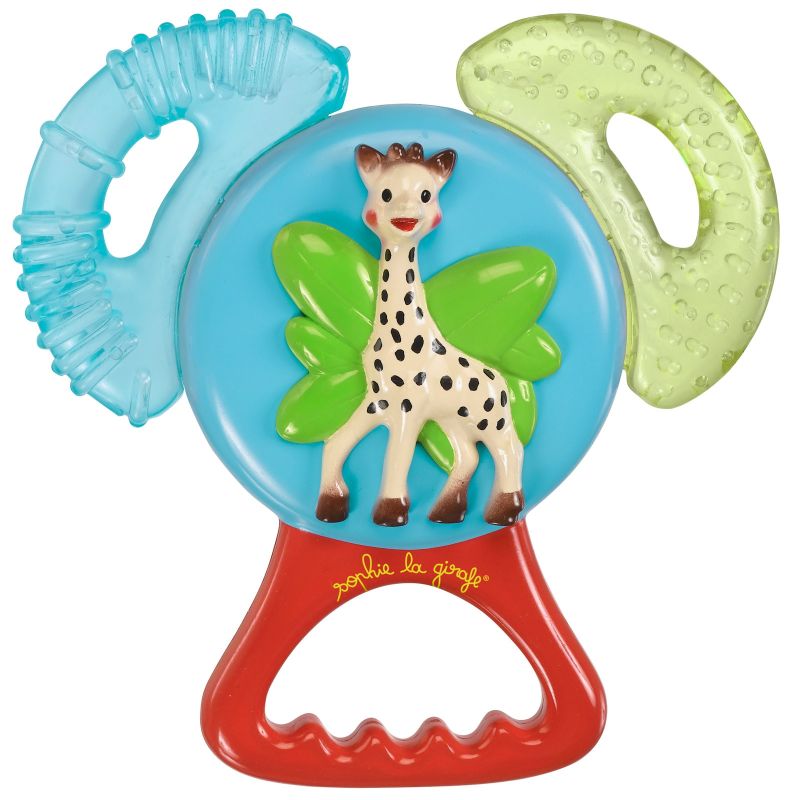 Anneau de dentition réfrigéré vibrant Sophie la girafe Sophie la girafe