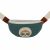 Variation Bleu, écru, jaune du produit Sac banane enfant Tchikis 3 Paresseux (personnalisable) de la marque L'oiseau bateau