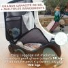 Valise avec assise de voyage Luggage Eazy Guimauve Béaba Ambiance 9