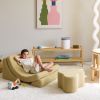 Fauteuil Moon Matcha molletonné  par Wigiwama