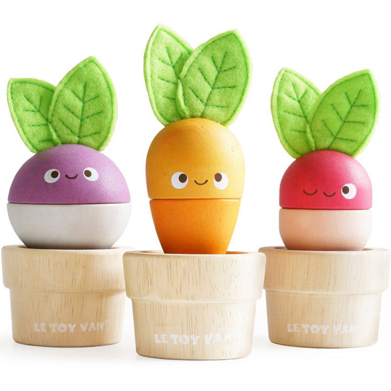 Jeu à empiler Légumes en bois Petilou Le Toy Van
