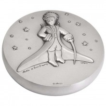 Presse-papiers Petit Prince dans les étoiles (bronze argenté)  par Monnaie de Paris