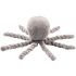 Peluche pieuvre Lapidou gris (23 cm) - Nattou