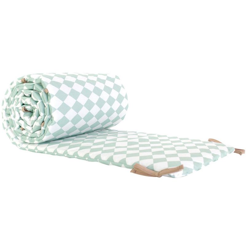 Tour de lit Constantinopla Losange vert d'eau (pour lits 60 x 120 et 70 x 140 cm) Nobodinoz