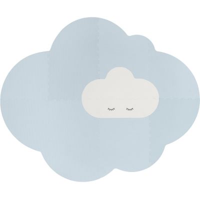 Tapis de jeu pliable nuage bleu ciel (175 x 145 cm)