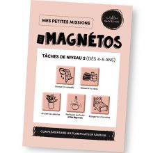 Magnets Tâches de niveau 2 (dès 4 ans) - Les Magnétos  par Les belles combines