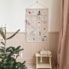 Calendrier de l'Avent beige (85 x 55 cm)  par Cam Cam Copenhagen