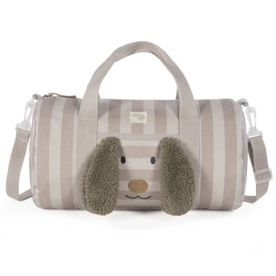 Sac week-end Chien Sintra Beige Walking Mum