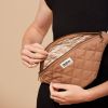 Sac banane Olivia matelassé Cannelle Hindbag Ambiance 3