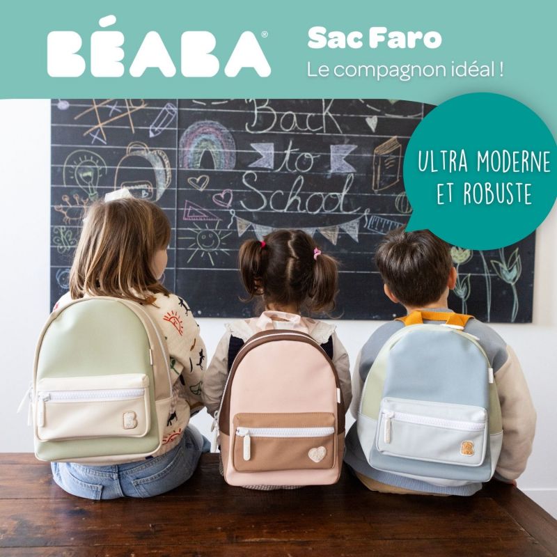 Sac à dos enfant Faro Galet (23x14 cm) Béaba Ambiance 7