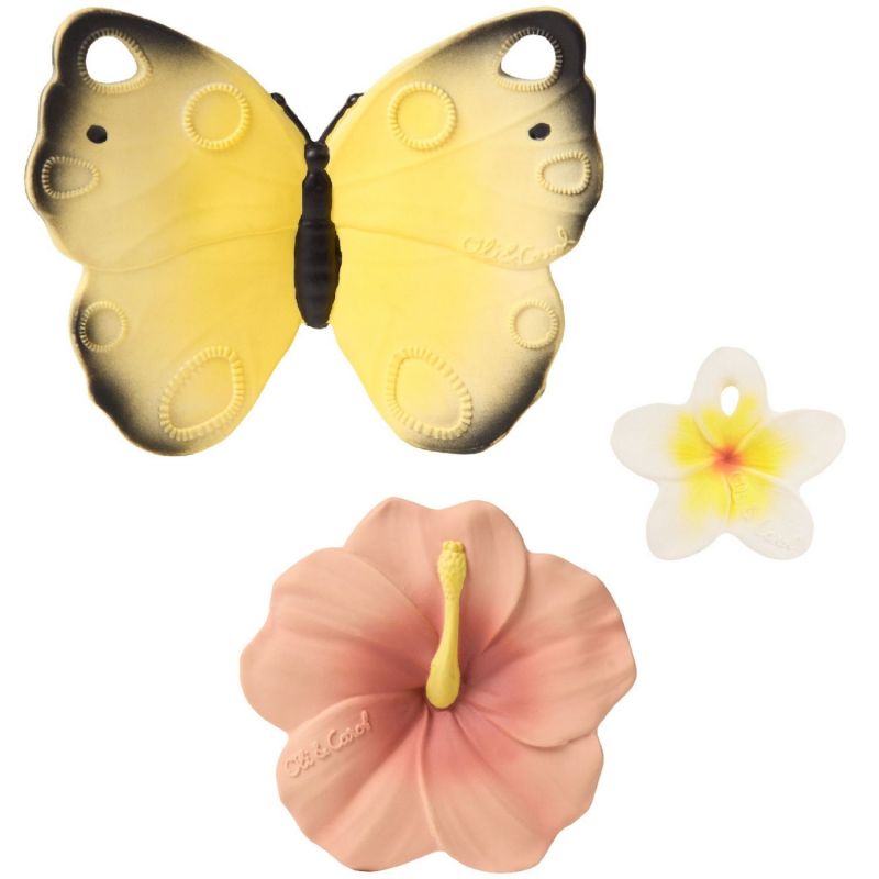 Coffret anneaux de dentition Butterfly Oli & Carol Produit 3