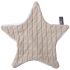 Doudou plat étoile Cable Uni beige (30 x 30 cm) - Baby's Only Doudou plat étoile Cable Uni beige (30 x 30 cm) - Baby's Only