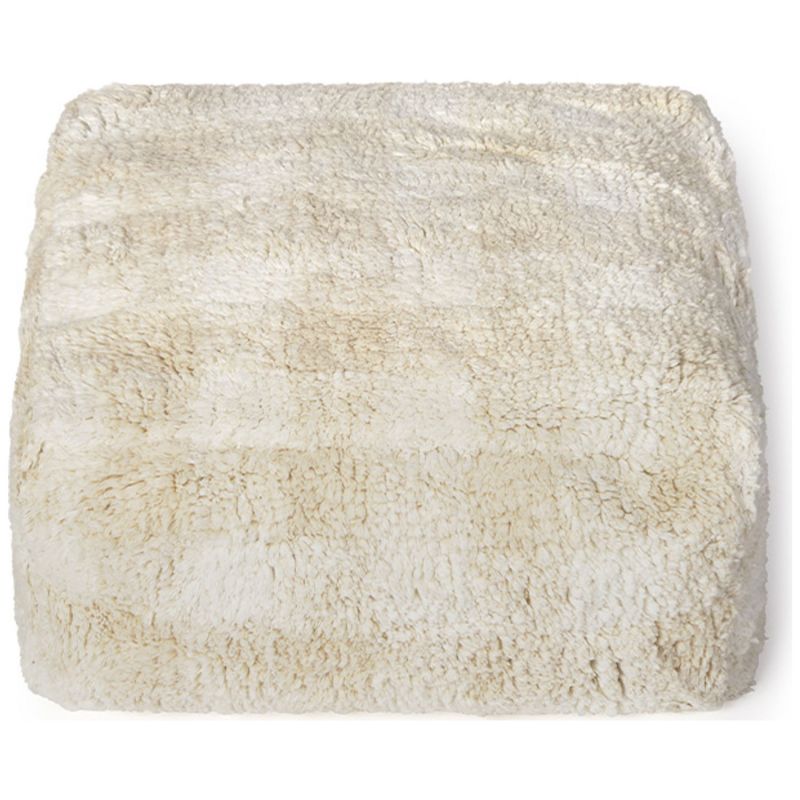 Pouf enfant Vichy Ivoire (40 x 40 cm) Lorena Canals Produit 3