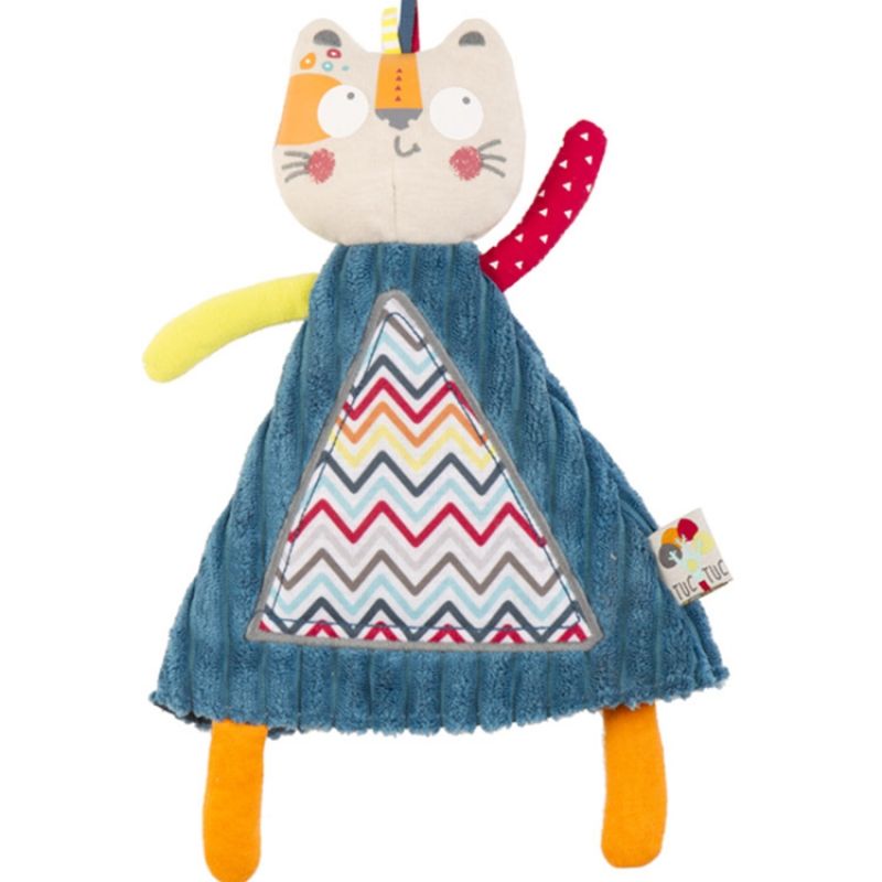 Doudou marionette African Routes léopard (27 cm) Tuc Tuc
