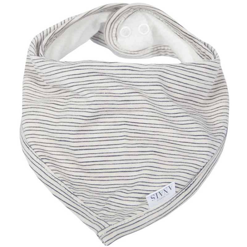 Bavoir bandana Blue ribbons Les Rêves d'Anaïs