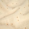 Lange en coton Wabi Sabi Dots ginger (70 x 70 cm)  par Nobodinoz