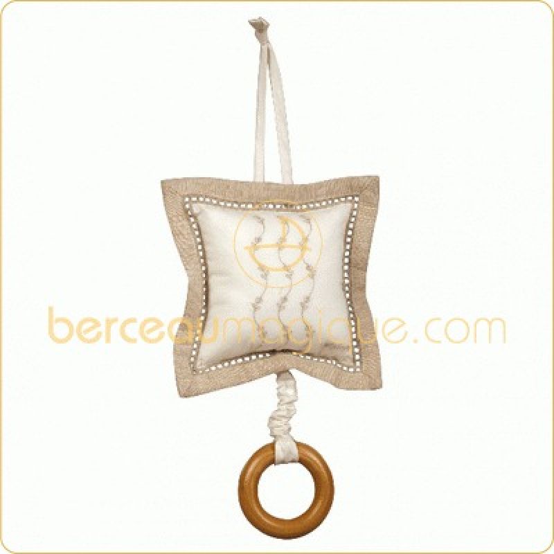 Coussin musical Dragée linen Kaloo