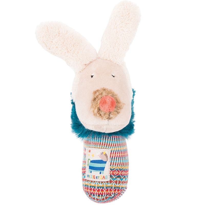 Hochet chien Les Zig et Zag Moulin Roty