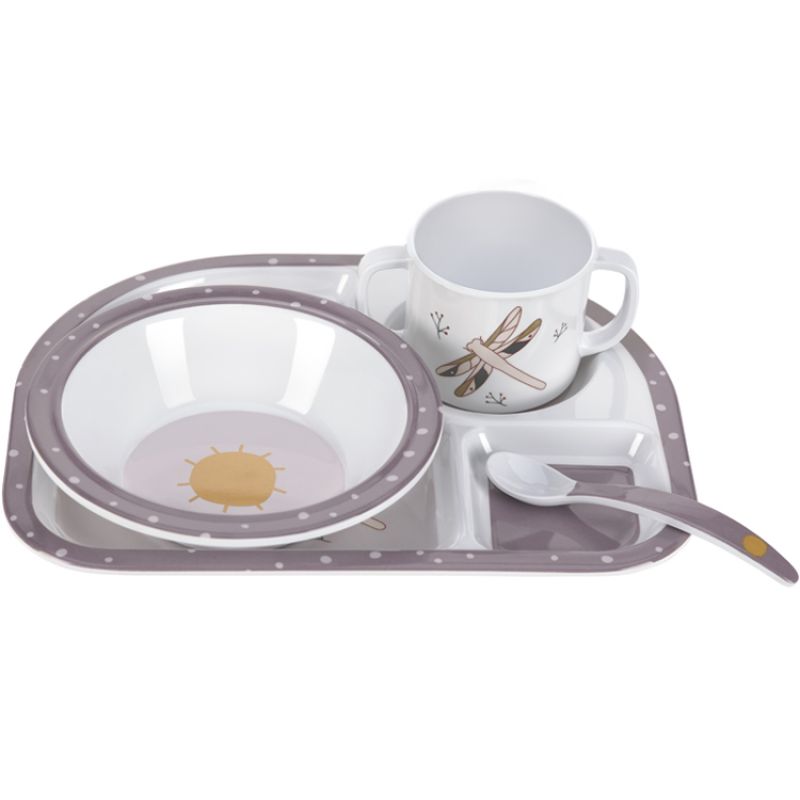 Coffret repas Adventure libellule (4 pièces) Lässig