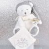 Peluche attache-sucette Ours Pantin Argent (20 cm) Doudou et Compagnie Ambiance 4