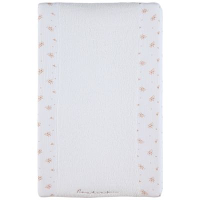 Housse de matelas à langer Bio Fleurs d'Antan