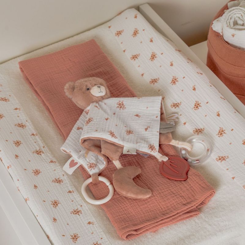 Housse de matelas à langer Bio Fleurs d'Antan Noukie's Ambiance 6