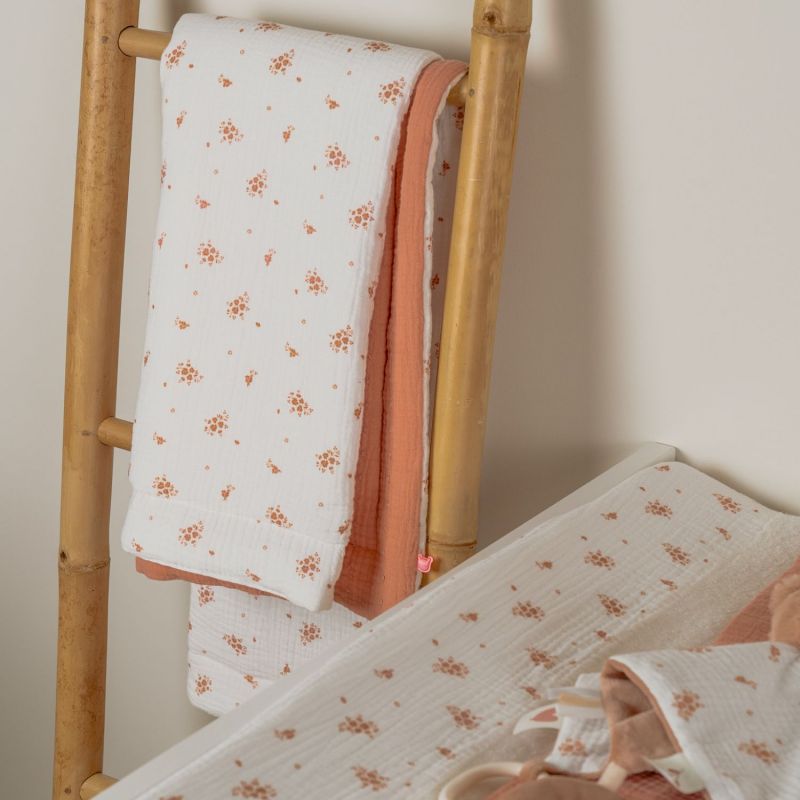 Housse de matelas à langer Bio Fleurs d'Antan Noukie's Ambiance 7