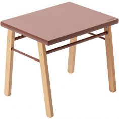 Table d'enfant en bois Gabriel hybride vieux rose (50 x 40 cm)