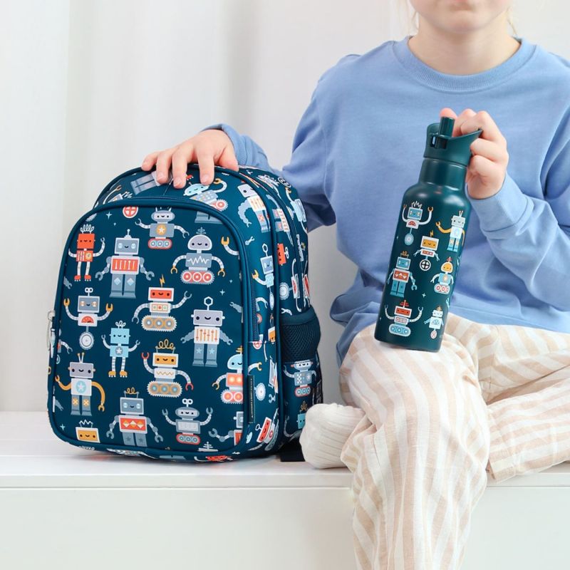 Sac à dos isotherme Robots A Little Lovely Company Ambiance 6