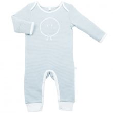 Pyjama chaud Snoozy bleu clair (0-3 mois)  par MORI