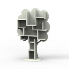 Arbre bibliothèque Louane finition laquée (coloris au choix) - Mathy by bols