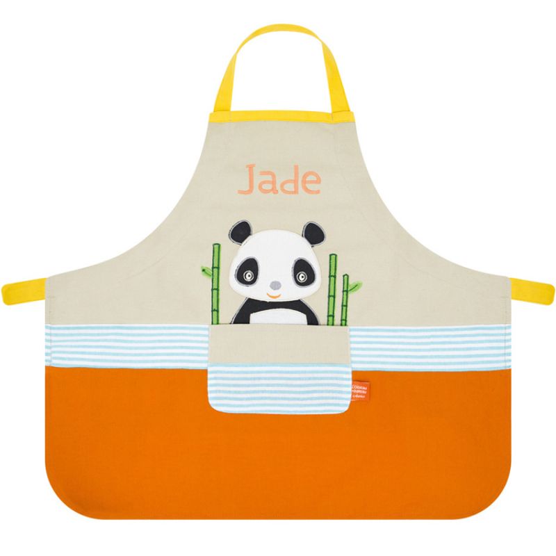 Tablier enfant panda (personnalisable) L'oiseau bateau