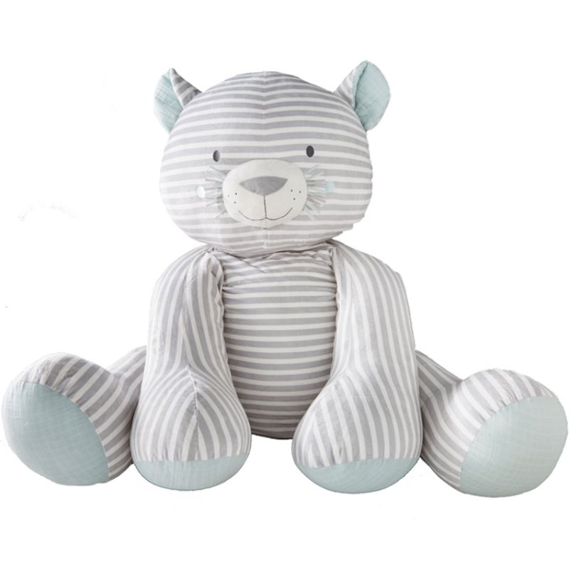 Peluche géante tigre Anna & Milo (150 cm) Noukie's