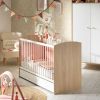 Lit bébé Acces bois blanc (60 x 120 cm)  par Sauthon mobilier