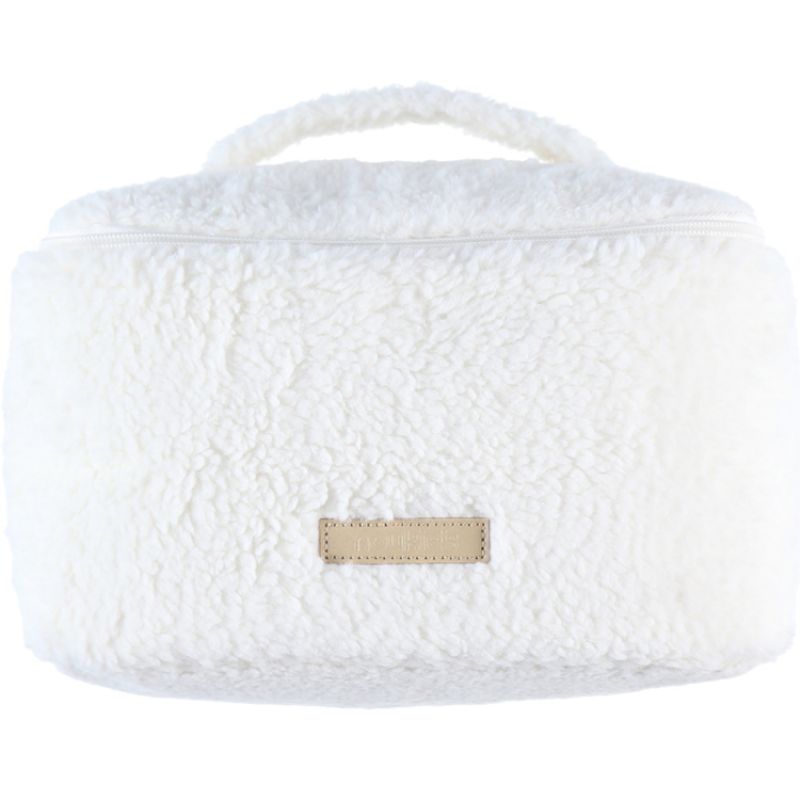 Trousse de toilette écrue en sherpa Noukie's