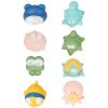 Jouets de bain Rigolo Spash (8 pièces) - Badabulle