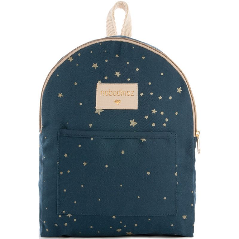 Sac à dos bébé Too cool Gold Stella bleu Nobodinoz